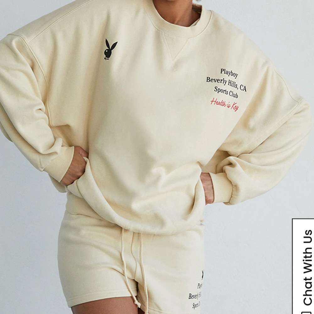 Play boy crew neck